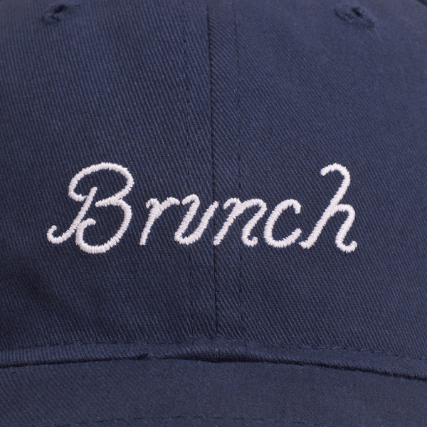 Retro Brunch Cap - Navy - Cotton - Brunch - CA01NA01OS - Accessories