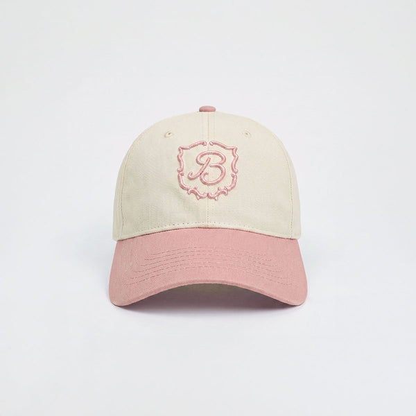 Retro Crest Cap - Bellini - Cotton
