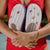 Brunch Essential Regatta Striped Terry slippers, view 2