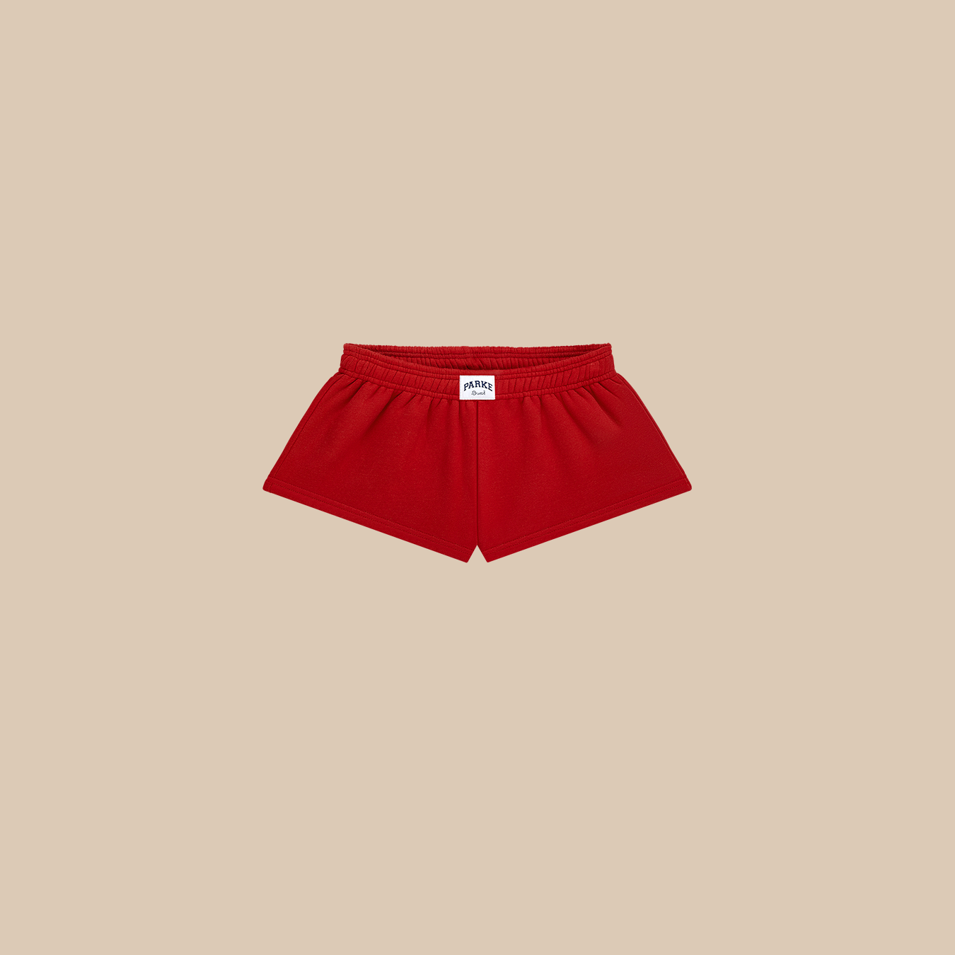 Parke Shorts - Crimson - Fleece