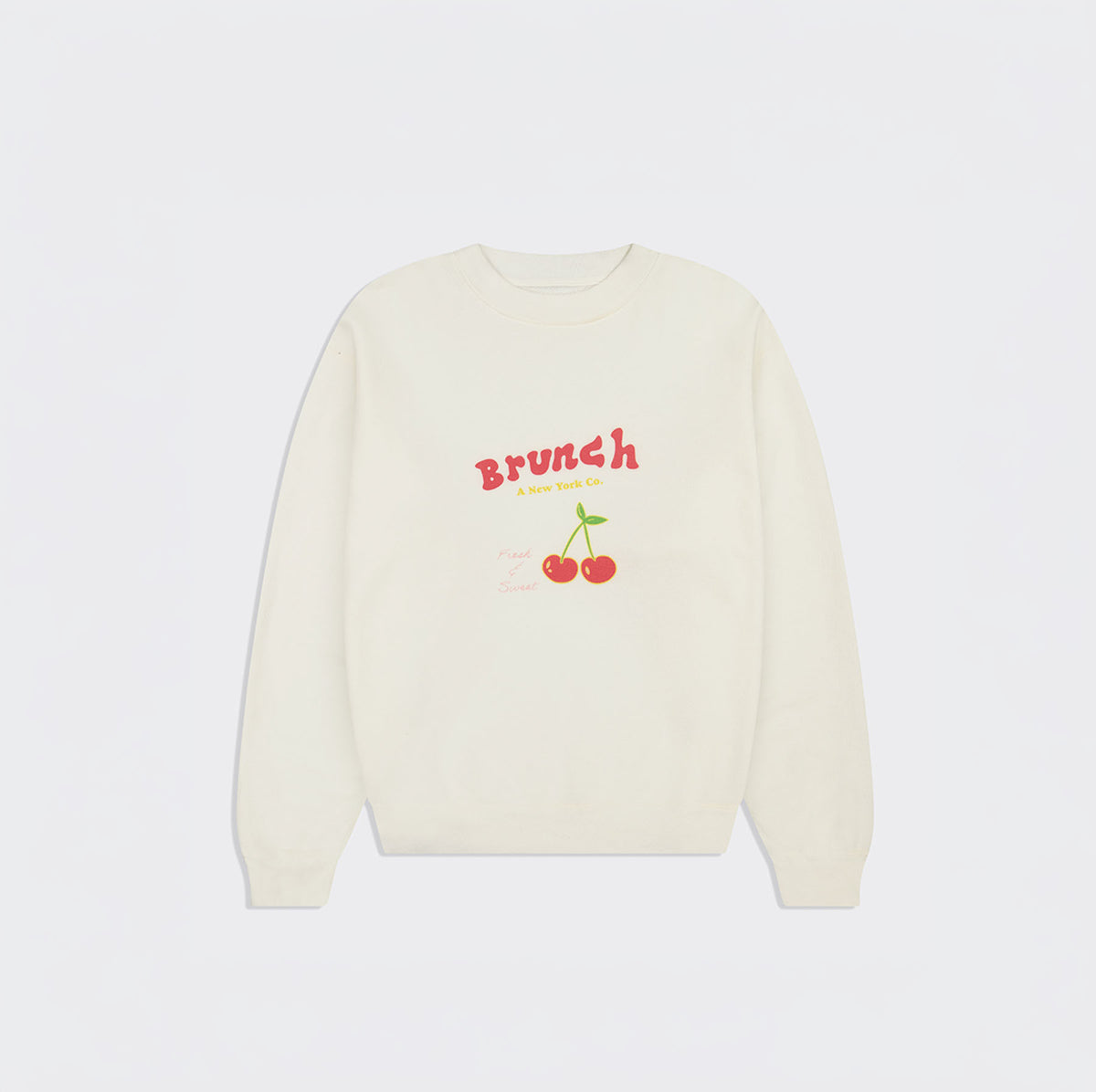 Summer Crewneck - Cream - French Terry
