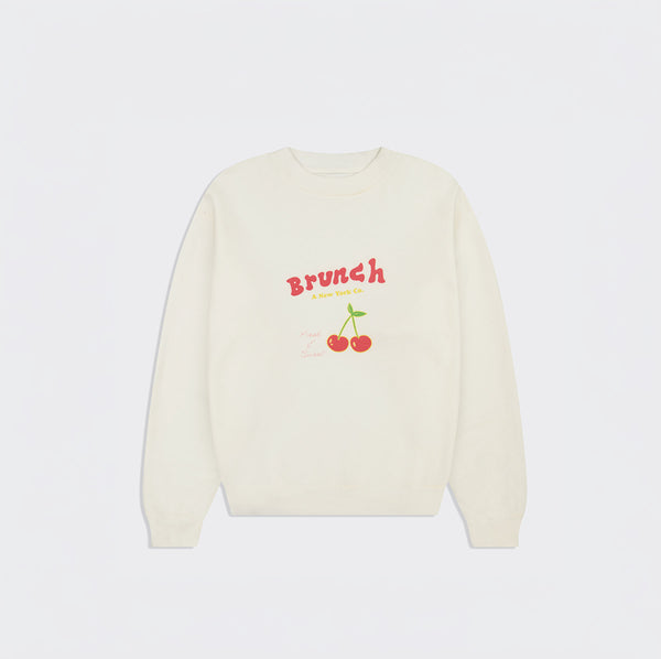 Summer Crewneck - Cream - French Terry
