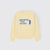 Brunch Summer Crewneck Pale Yellow French Terry
